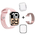 Smartwatch W10 Mini Serie 10 42mm Chat GPT, NFC, AMOLED Lançamento Microwear